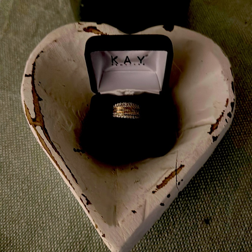 10 Karat Gold Diamond Ring